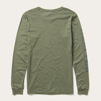 Property Of John B Stetson Tee Green Men Stetson Tees