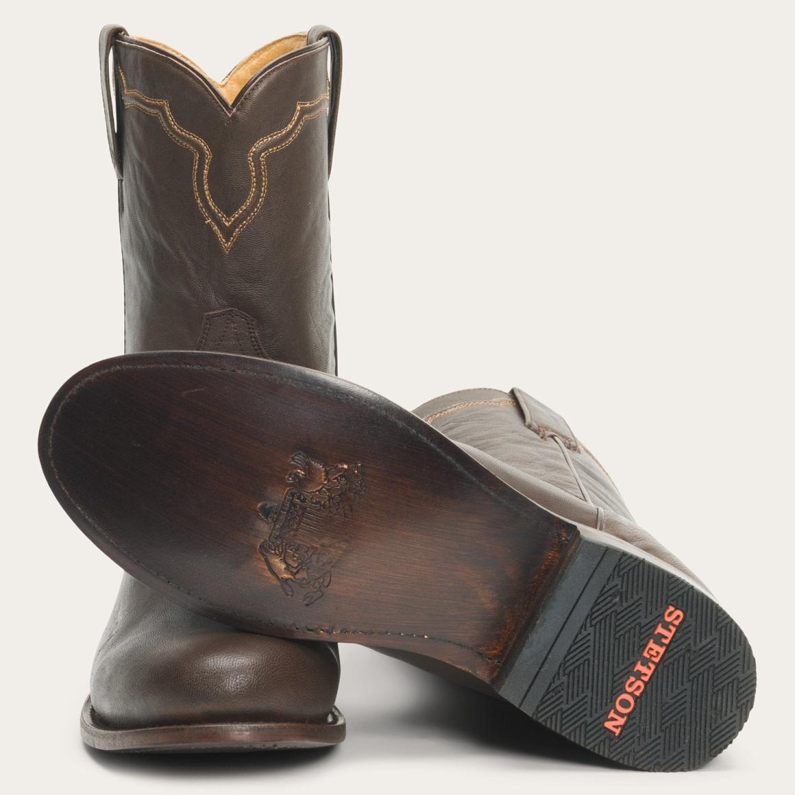 Puncher Boots Brown Men Stetson Western