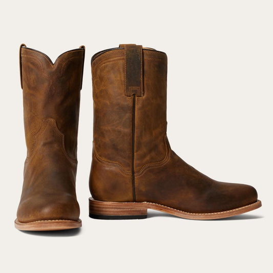 Puncher Boots Oily Brown Men Stetson Western