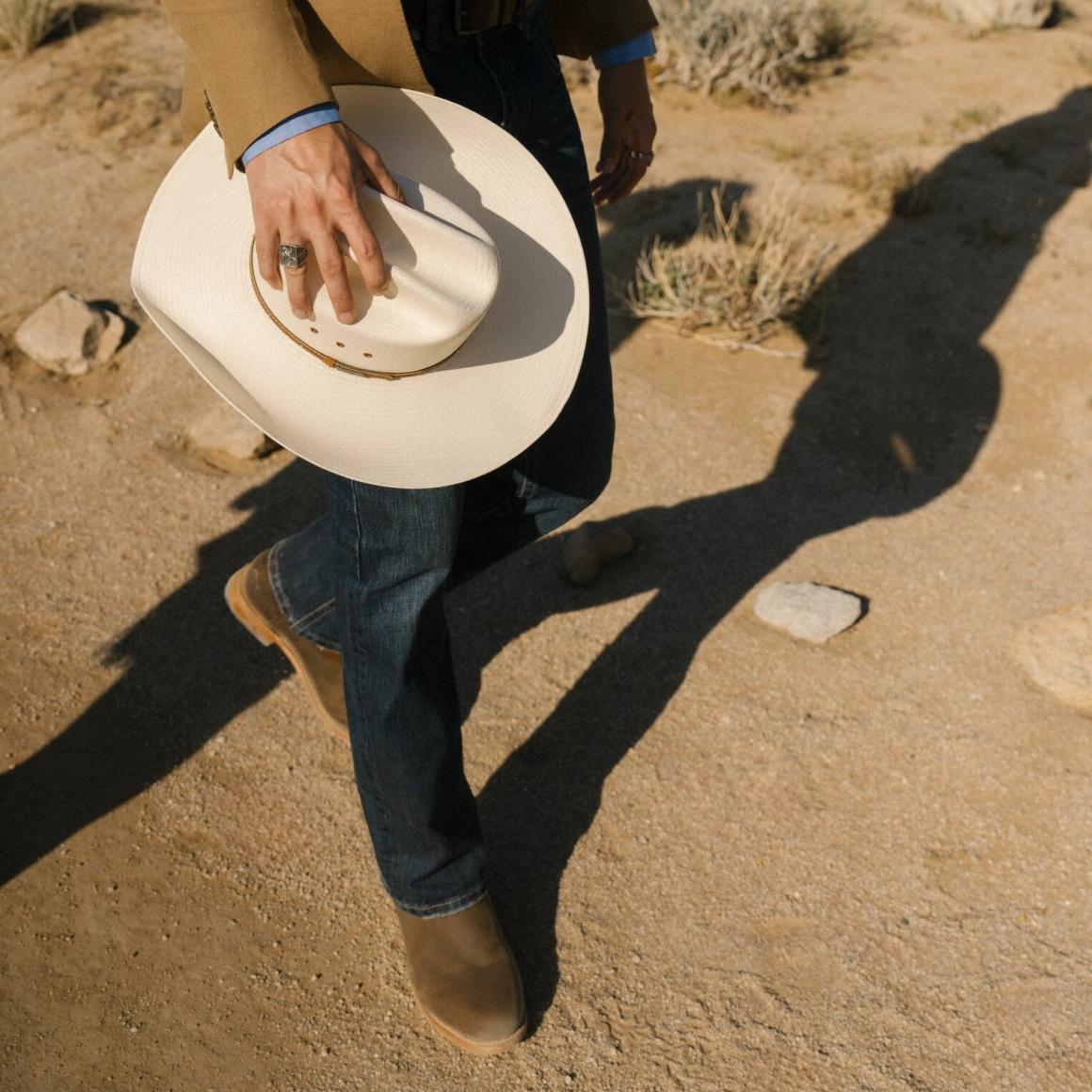 Puncher Boots Oily Brown Men Stetson Western