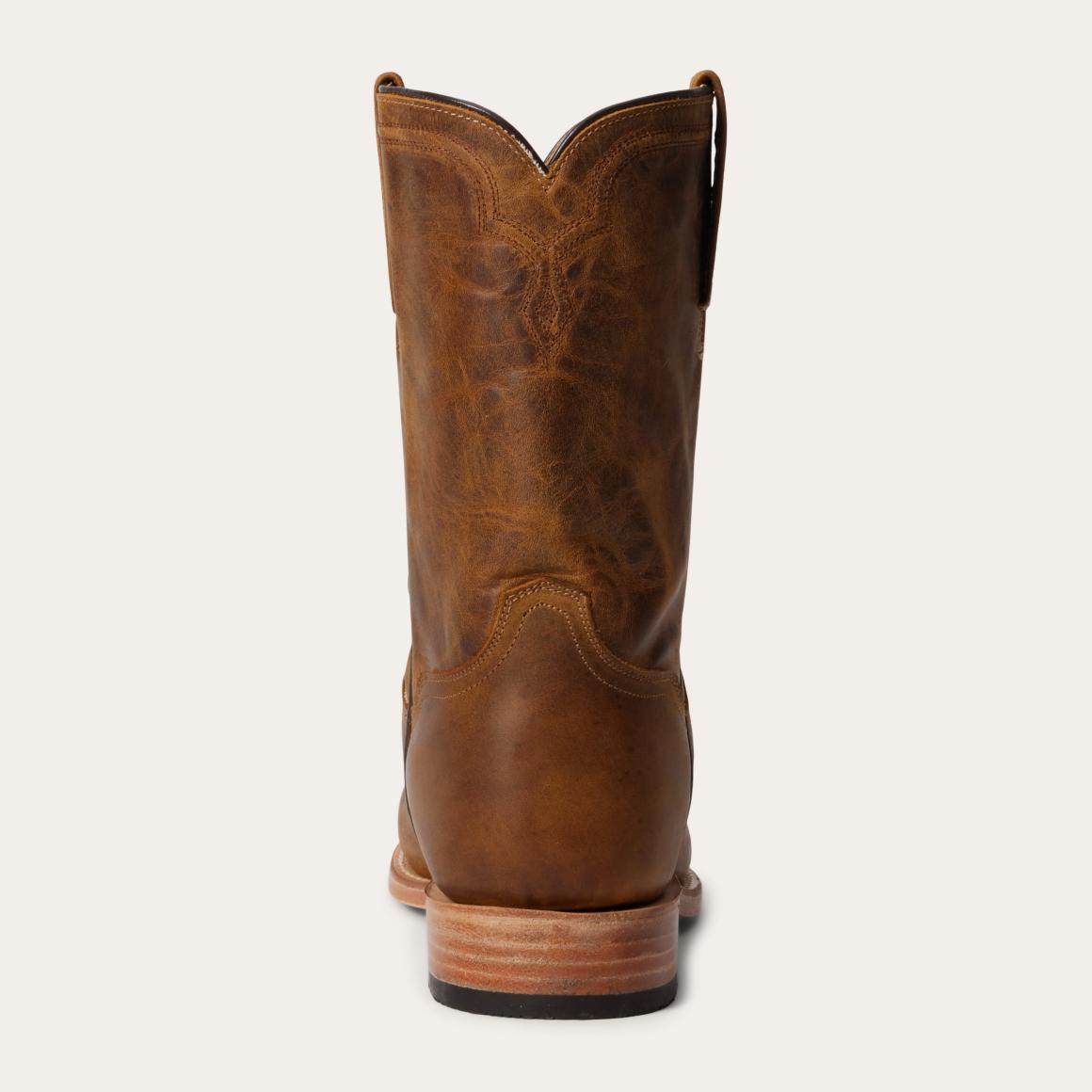 Puncher Boots Oily Brown Men Stetson Western