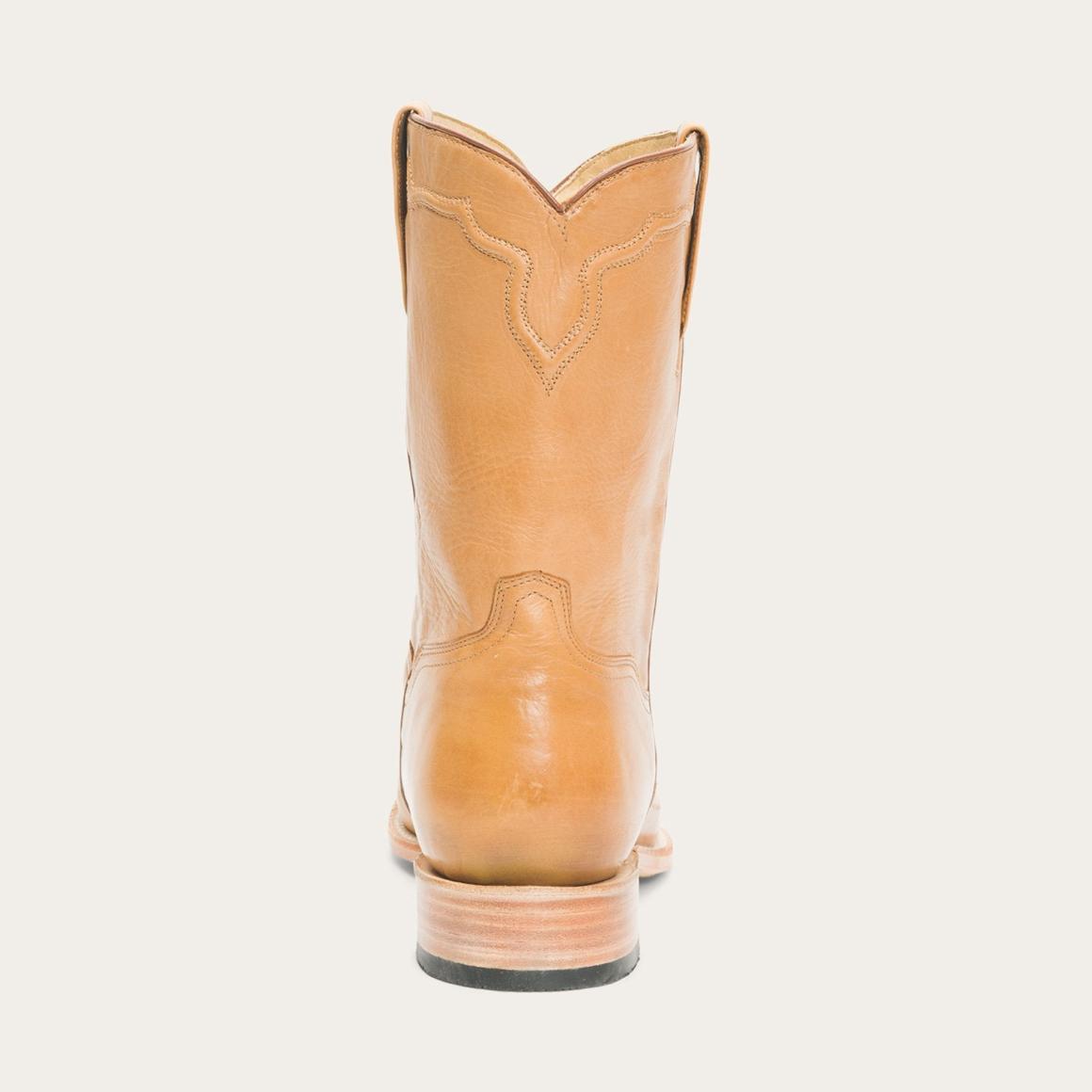 Puncher Boots Tan Men Stetson Ropers
