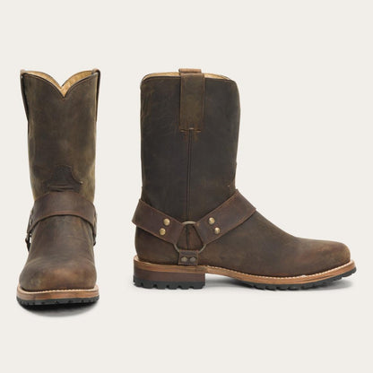 Puncher Harness Boot Brown Men Stetson Ropers