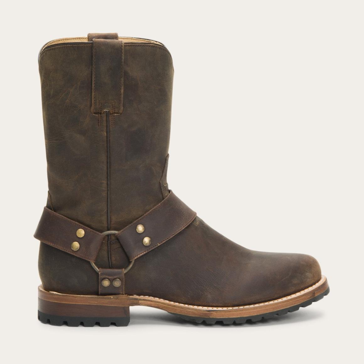 Puncher Harness Boot Brown Men Stetson Ropers