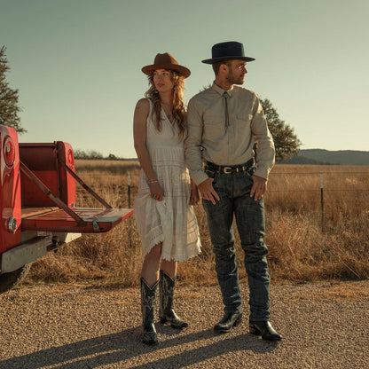 Pure Open Road True Blue Men/Women Stetson Western