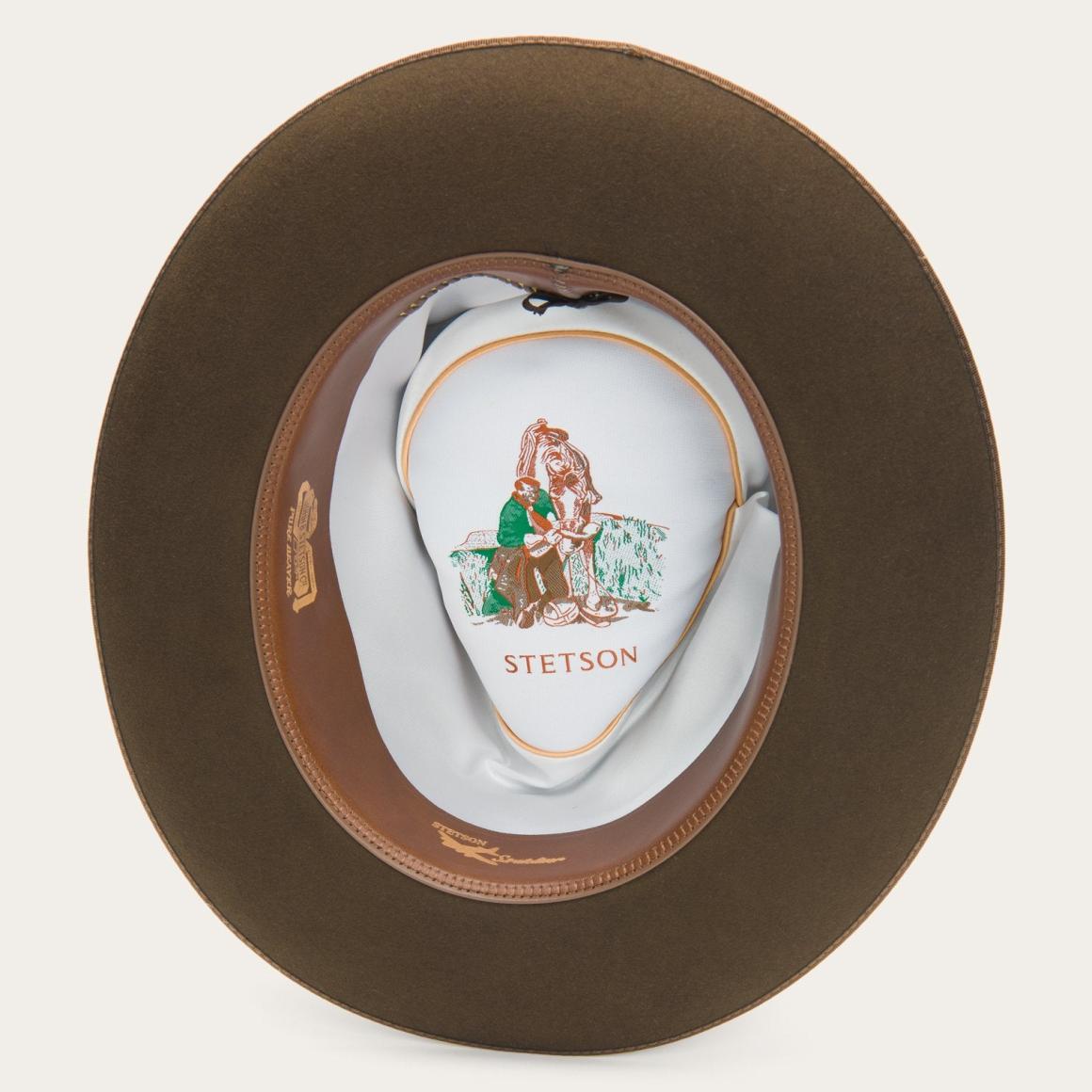 Pure Stratoliner Tobacco Men/Women Stetson Fedora