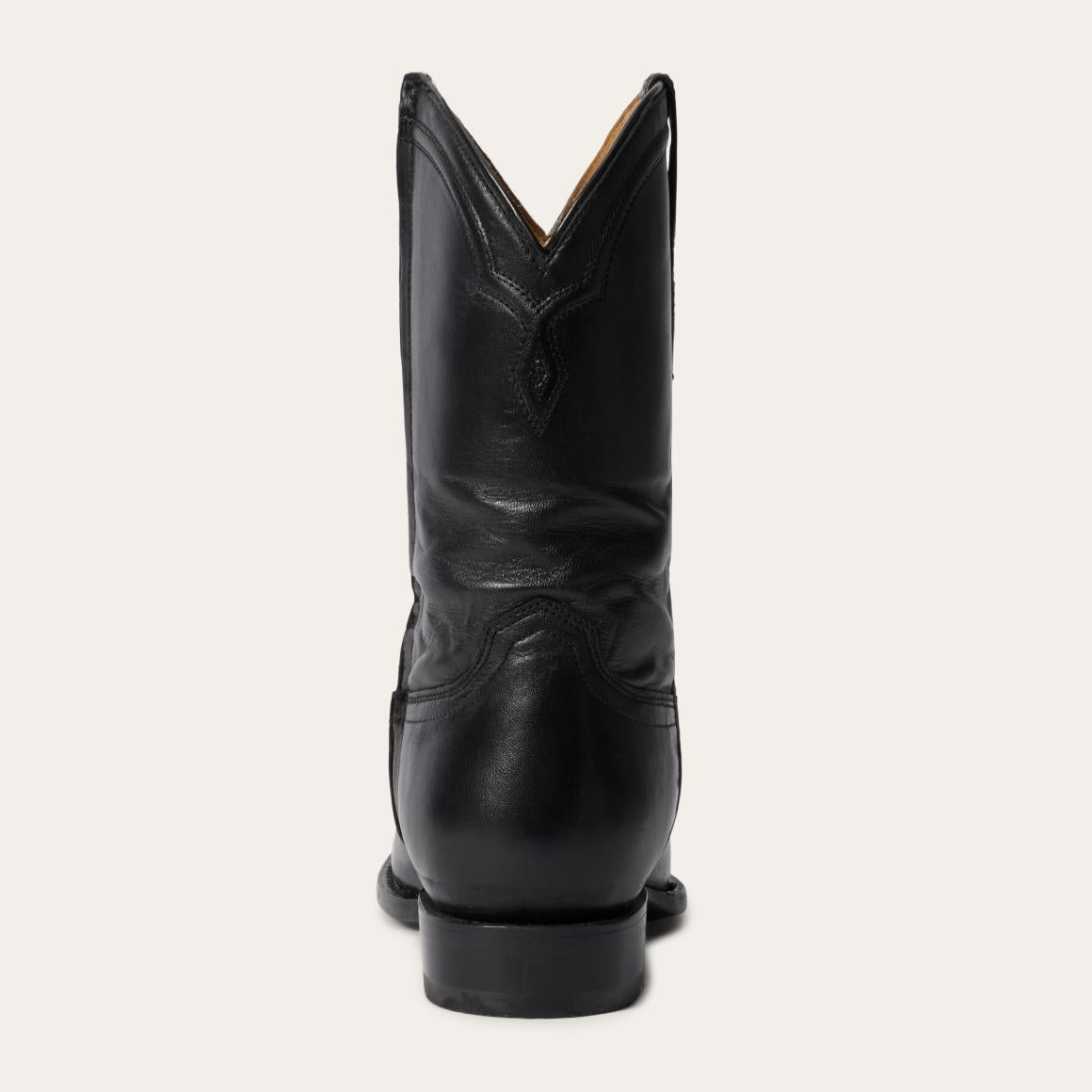 Rancher Zip Roper Burnished Black Men Stetson Ropers
