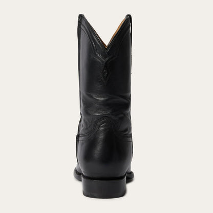 Rancher Zip Roper Burnished Black Men Stetson Western