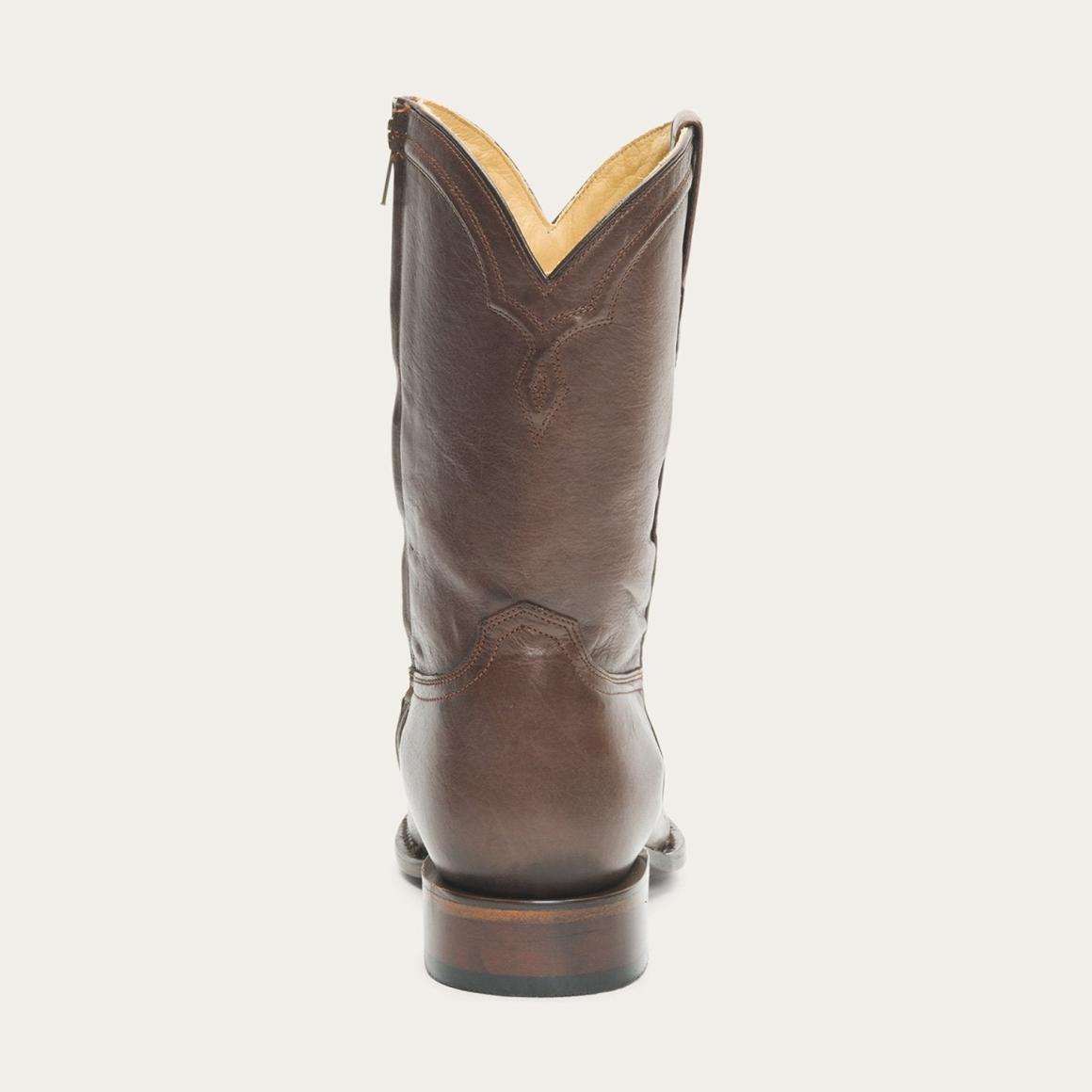 Rancher Zip Roper Burnished Brown Men Stetson Western