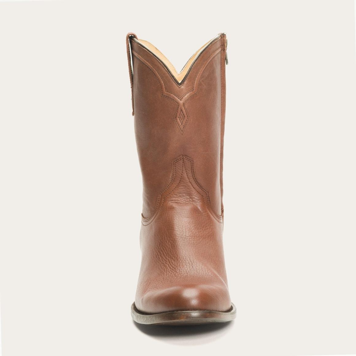 Rancher Zip Roper Burnished Cognac Men Stetson Western
