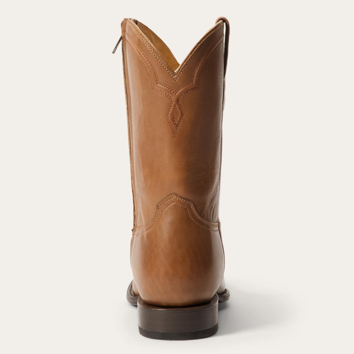 Rancher Zip Roper Burnished Tan Men Stetson Ropers