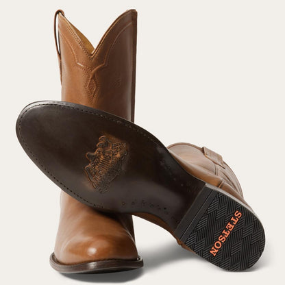 Rancher Zip Roper Burnished Tan Men Stetson Ropers