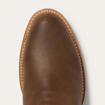 Rancher Zip Roper Oiled Brown Men Stetson Western