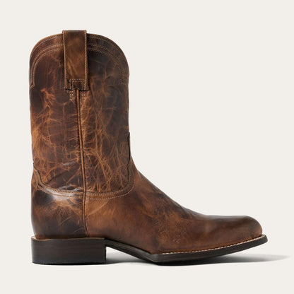 Rancher Zip Roper Oiled Cognac Men Stetson Ropers