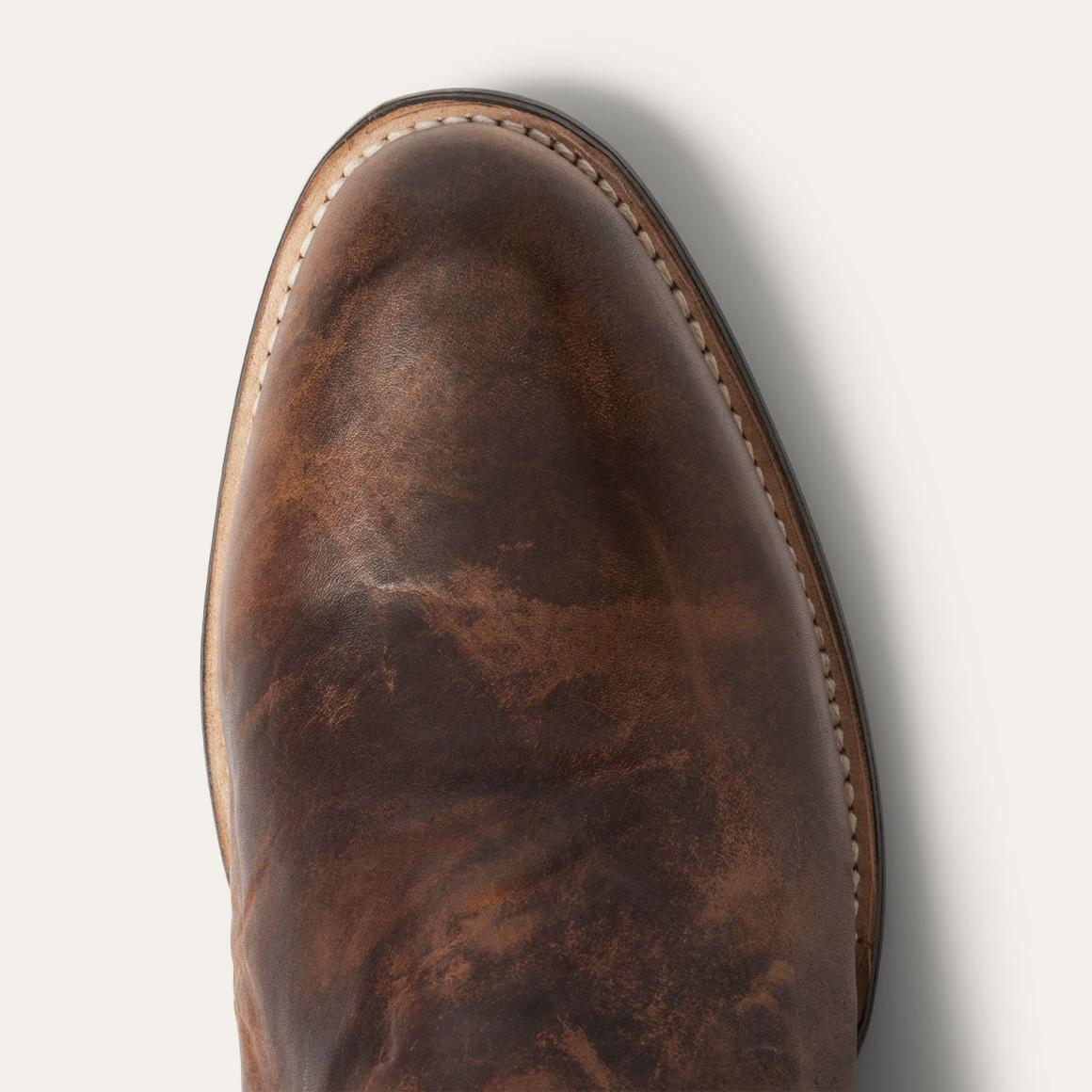 Rancher Zip Roper Oiled Cognac Men Stetson Western