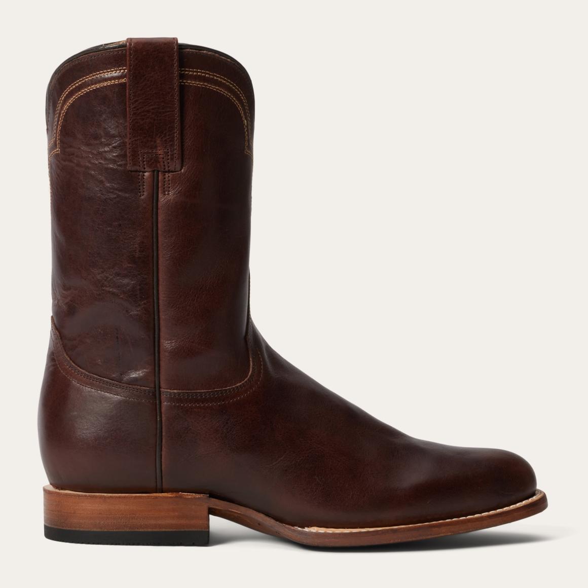 Rancher Zip Roper Oiled Oxblood Men Stetson Ropers