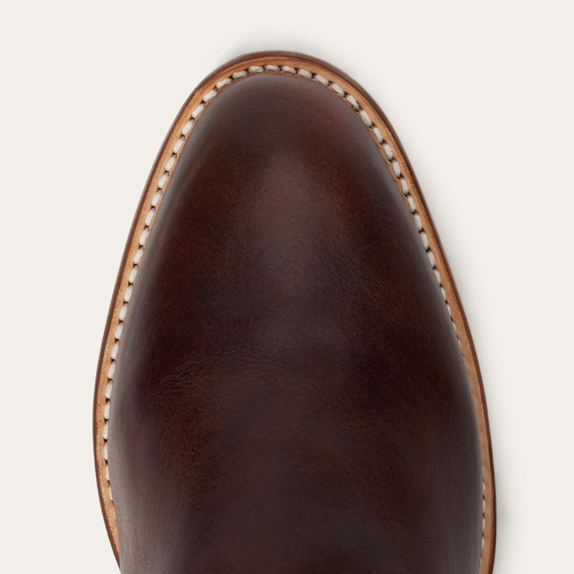 Rancher Zip Roper Oiled Oxblood Men Stetson Ropers