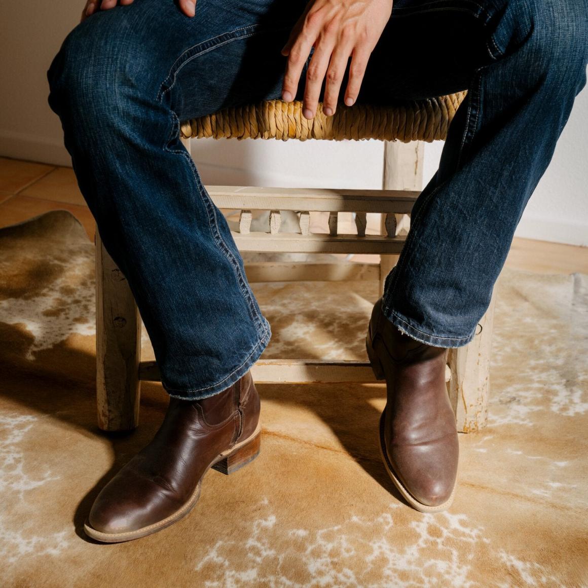 Rancher Zip Roper Oiled Oxblood Men Stetson Western