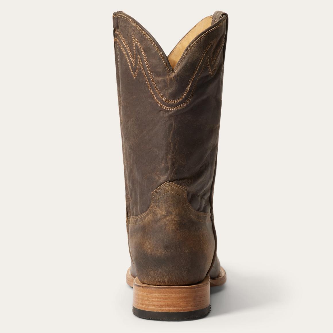 Rancher Zip Roper Oiled Walnut Men Stetson Western