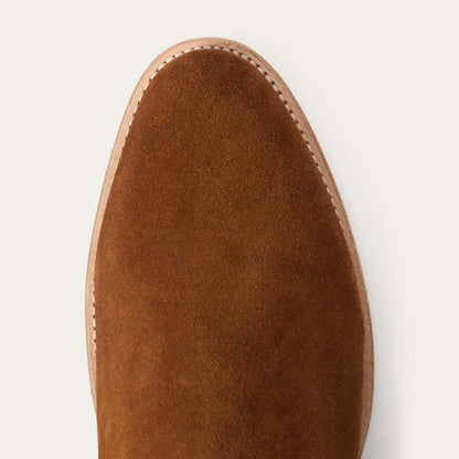 Rancher Zip Roper Suede Brown Men Stetson Western