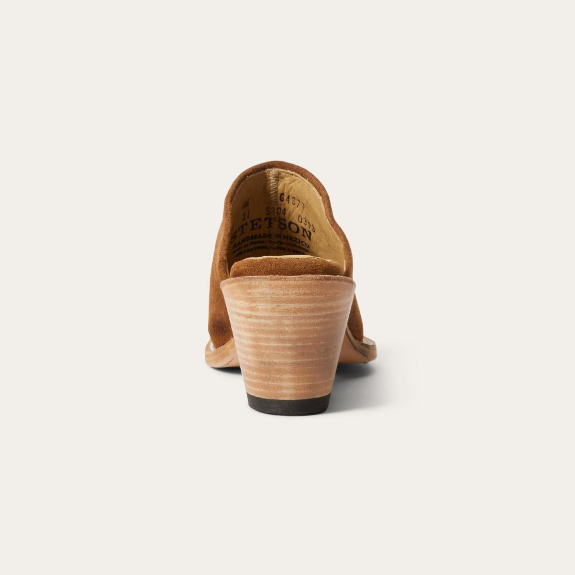Reed Western Mules Brown Women Stetson Mules