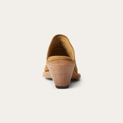 Reed Western Mules Tan Women Stetson Mules