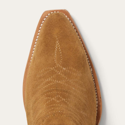 Reed Western Mules Tan Women Stetson Mules