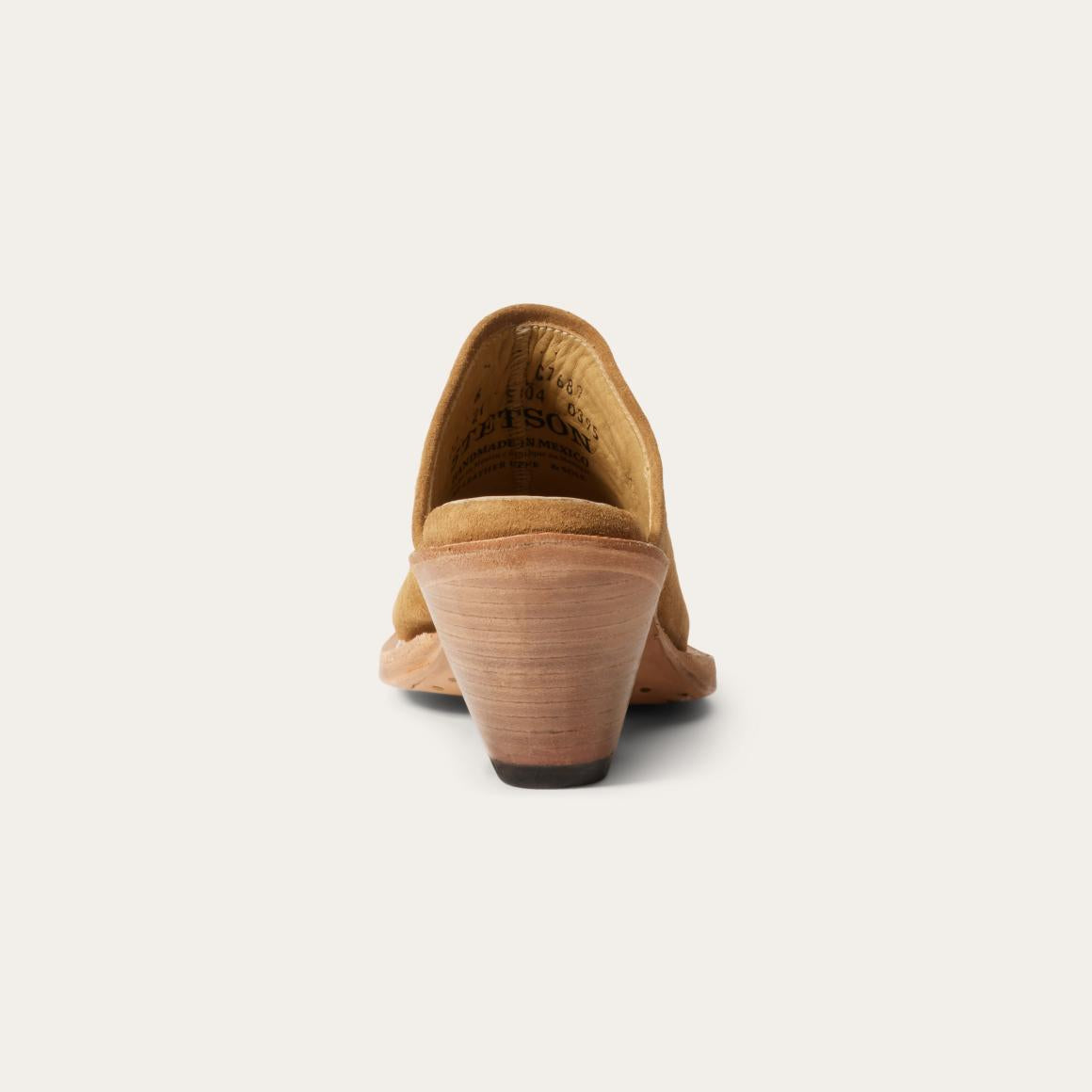 Reed Western Mules Tan Women Stetson Shorties