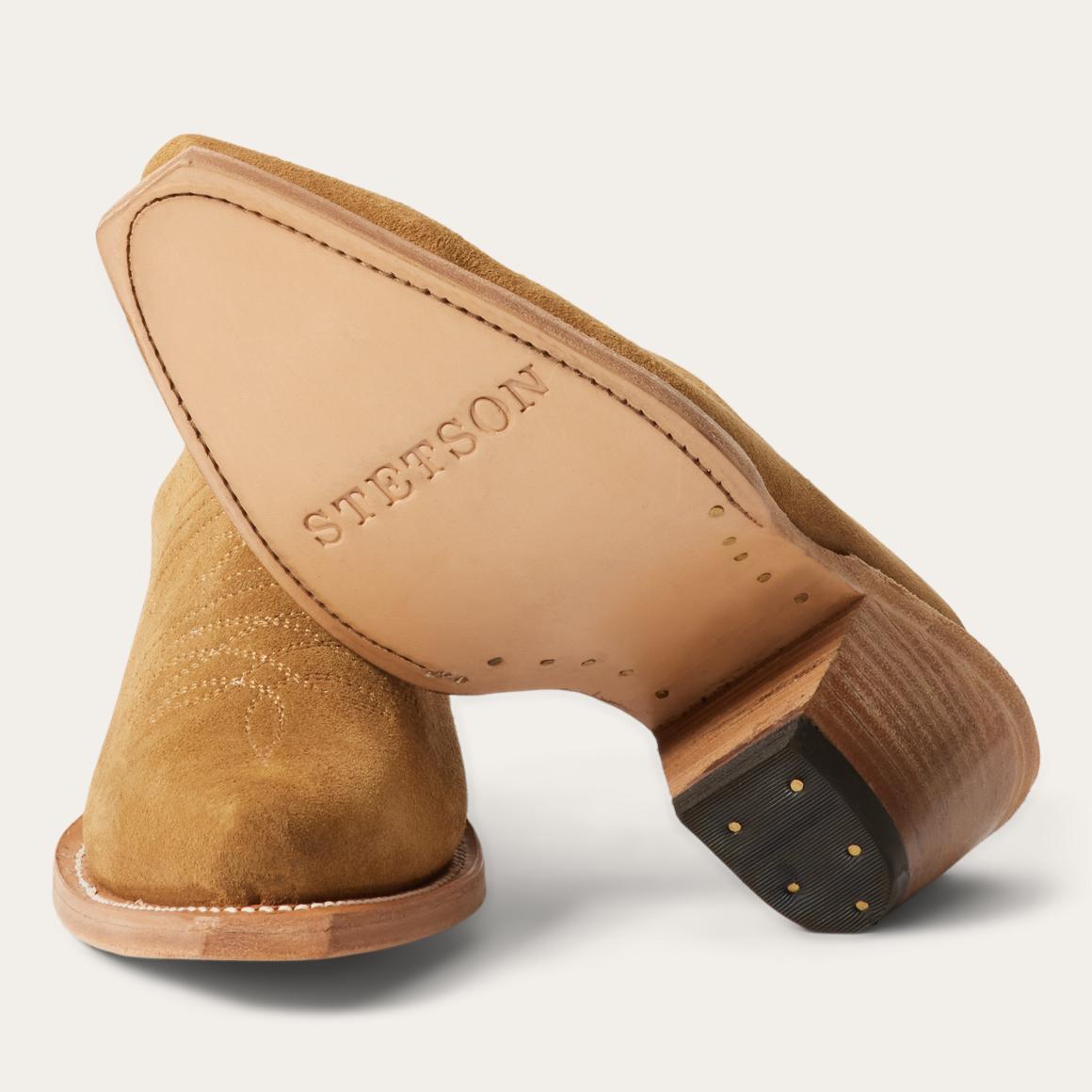 Reed Western Mules Tan Women Stetson Shorties