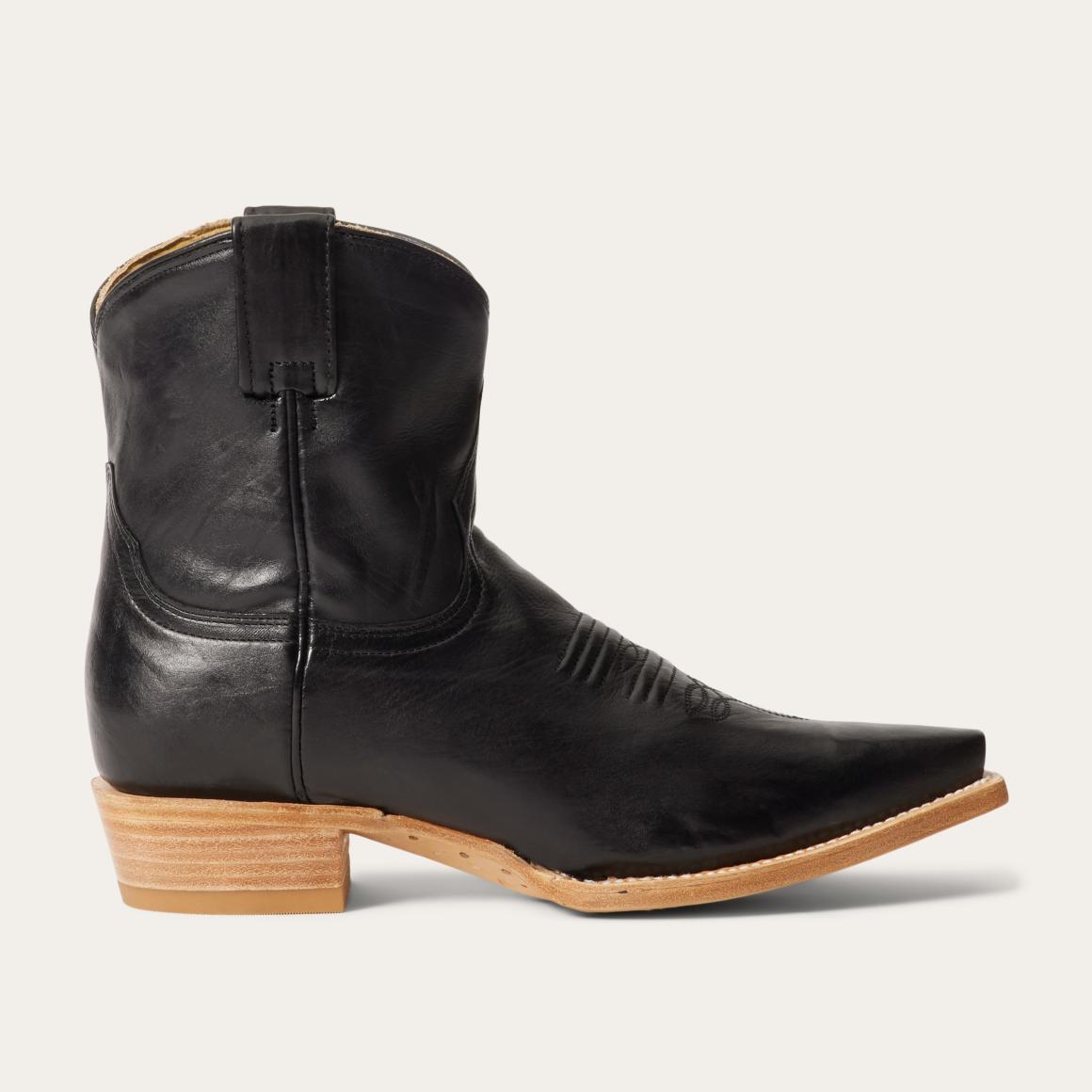 Riley Shorty Boots Black Women Stetson Shorties