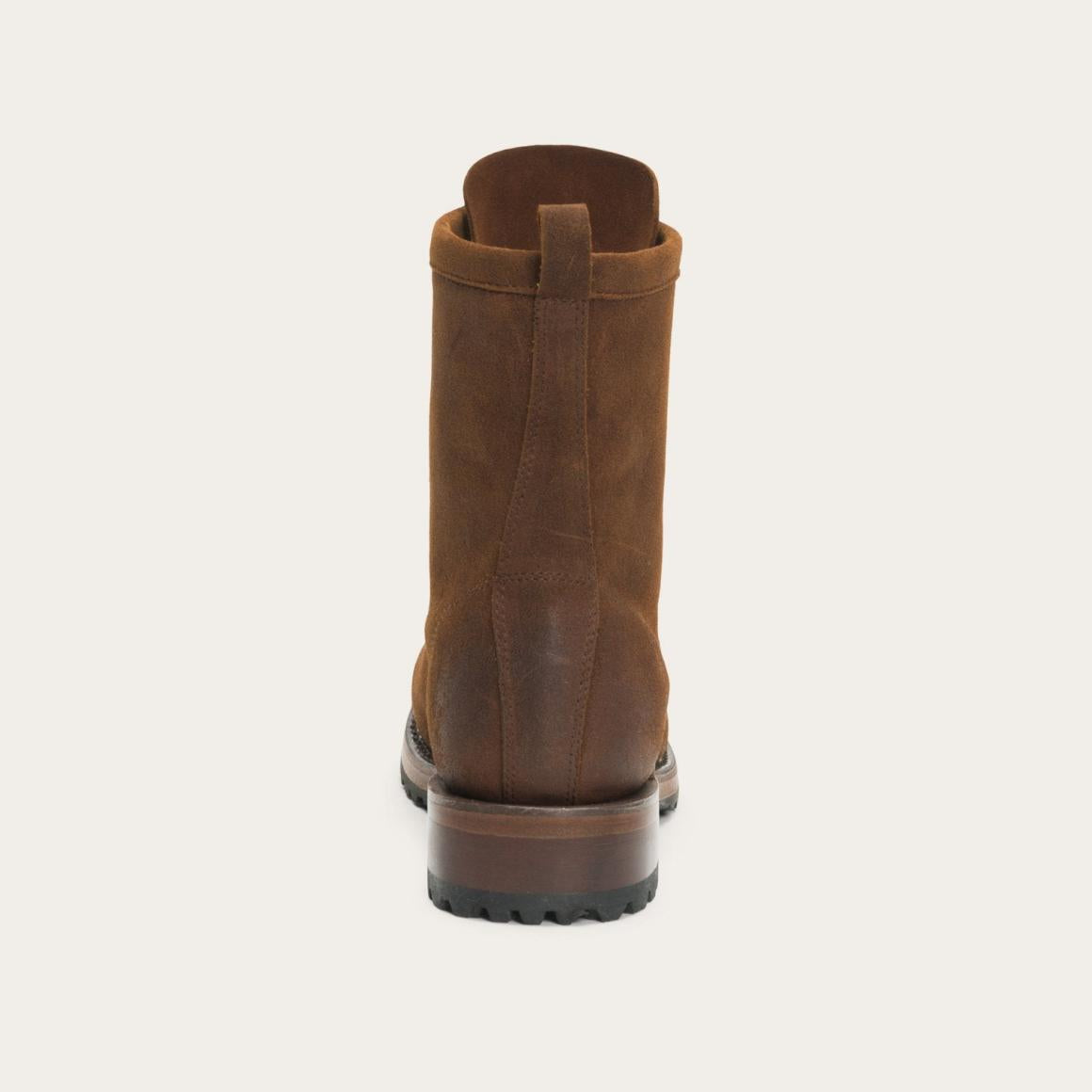 Sam Lace Up Brown Suede Women Stetson Outdoor