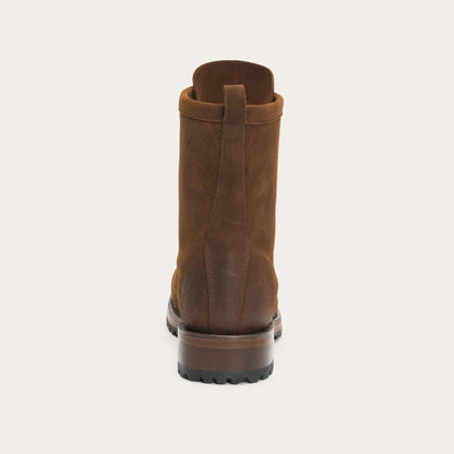 Sam Lace Up Brown Suede Women Stetson Shorties