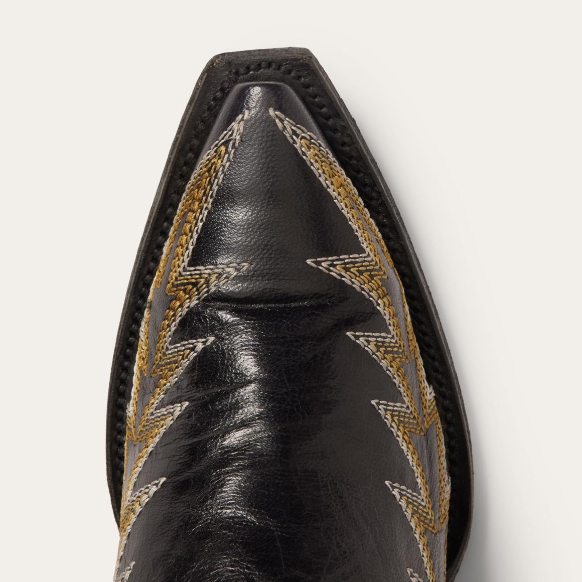 Sarah Boots Black Women Stetson Western