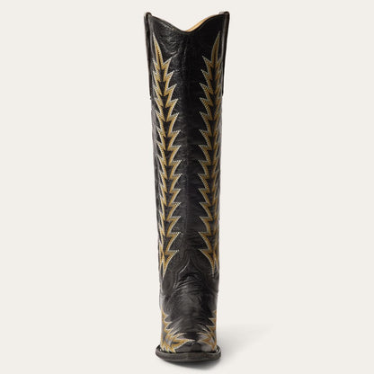 Sarah Boots Black Women Stetson Western