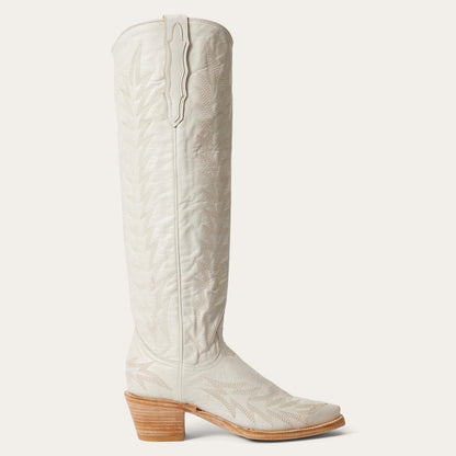 Sarah Boots White Women Stetson Western