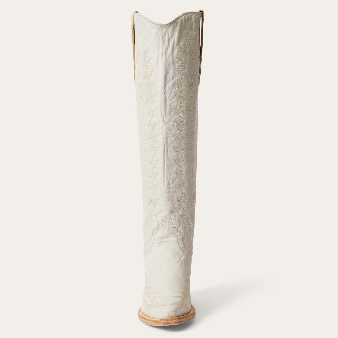 Sarah Boots White Women Stetson Western