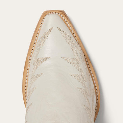 Sarah Boots White Women Stetson Western
