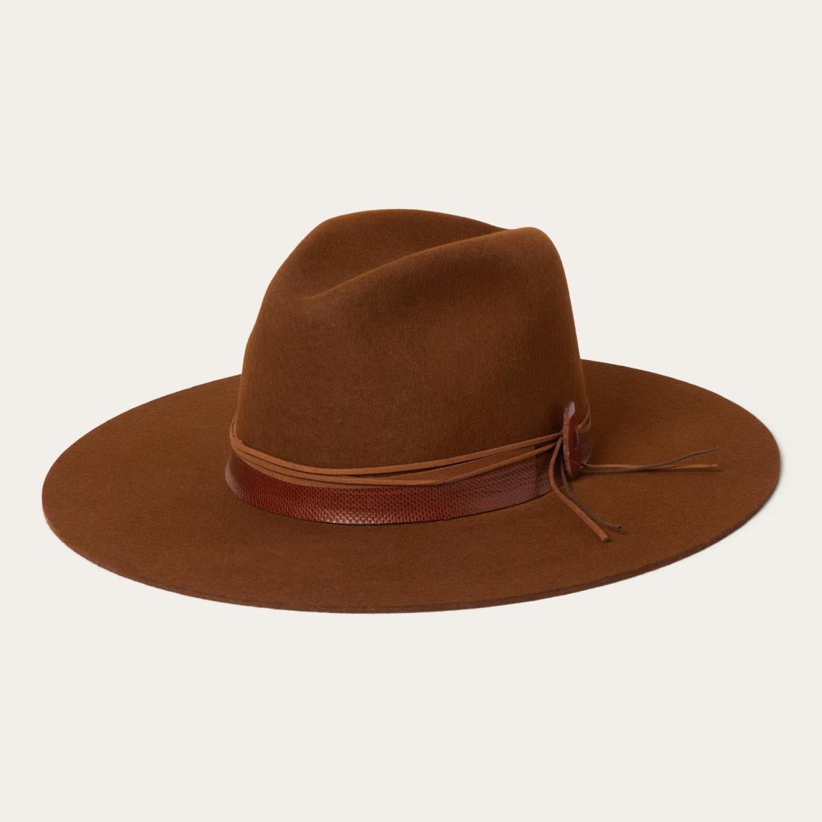 Sedona Cognac Men/Women Stetson Fedora
