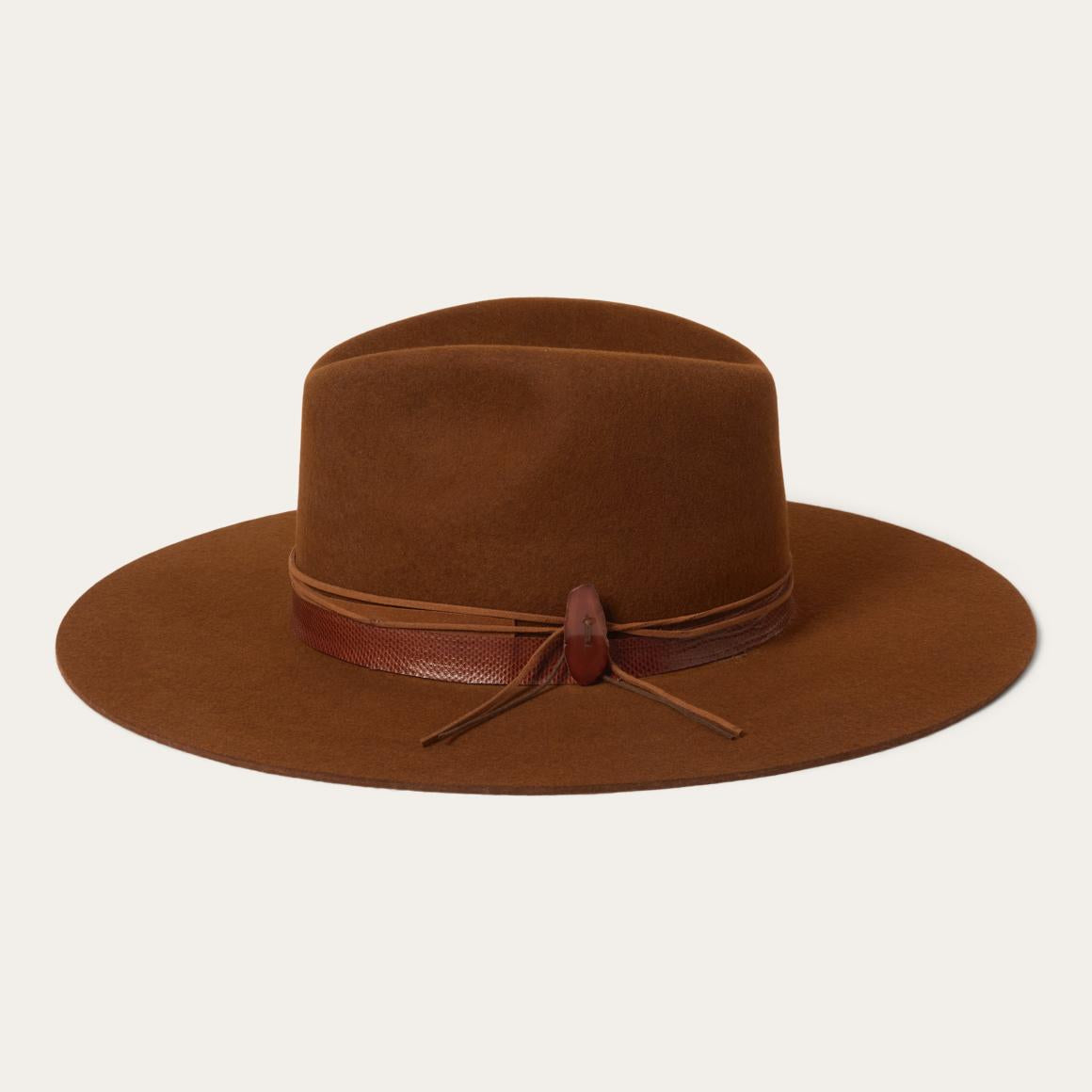 Sedona Cognac Men/Women Stetson Fedora