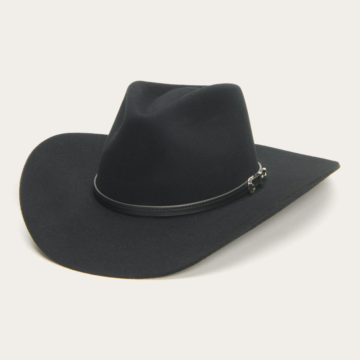 Seneca 4X Cowboy Hat Black Men/Women Stetson Western