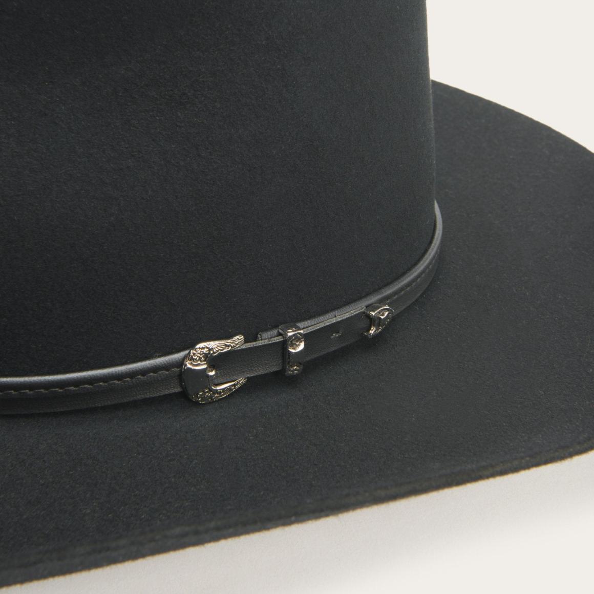Seneca 4X Cowboy Hat Black Men/Women Stetson Western