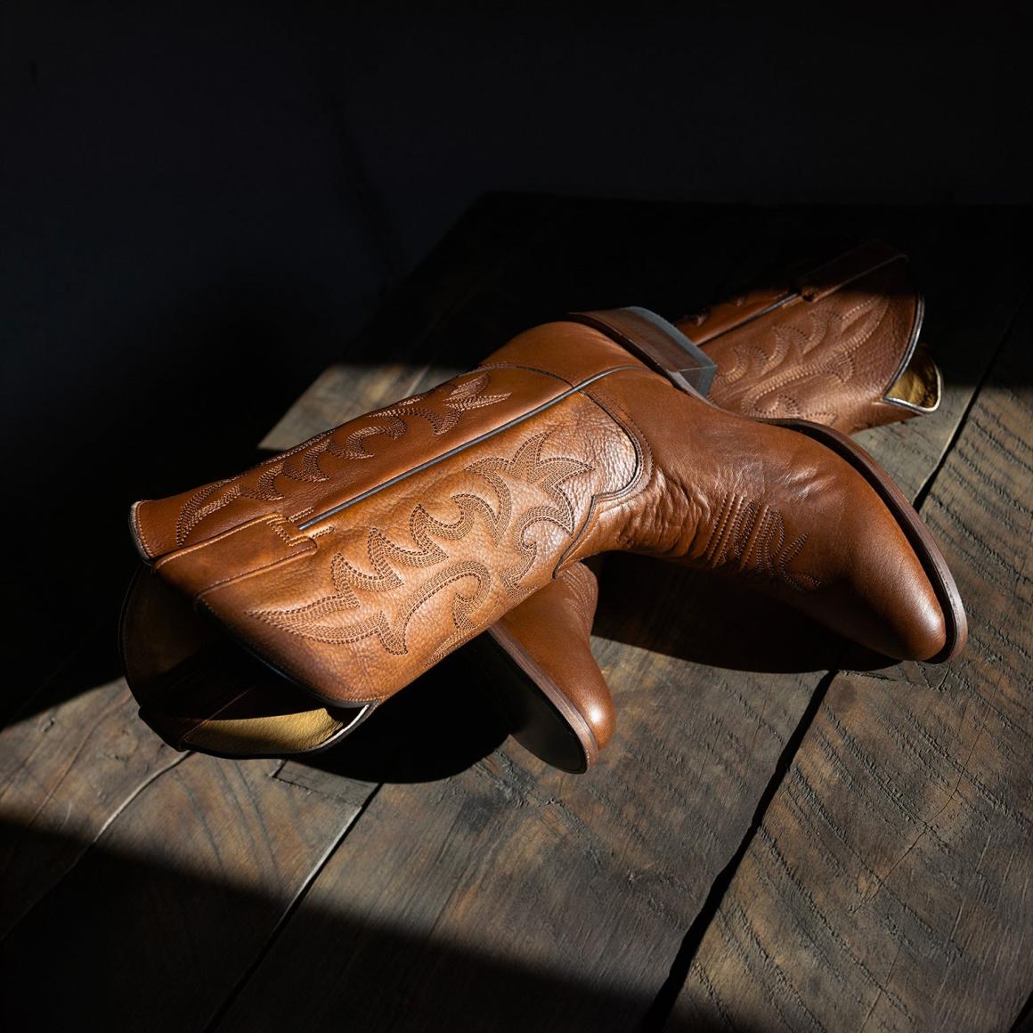 Sharp Boots Brown Men Stetson Western