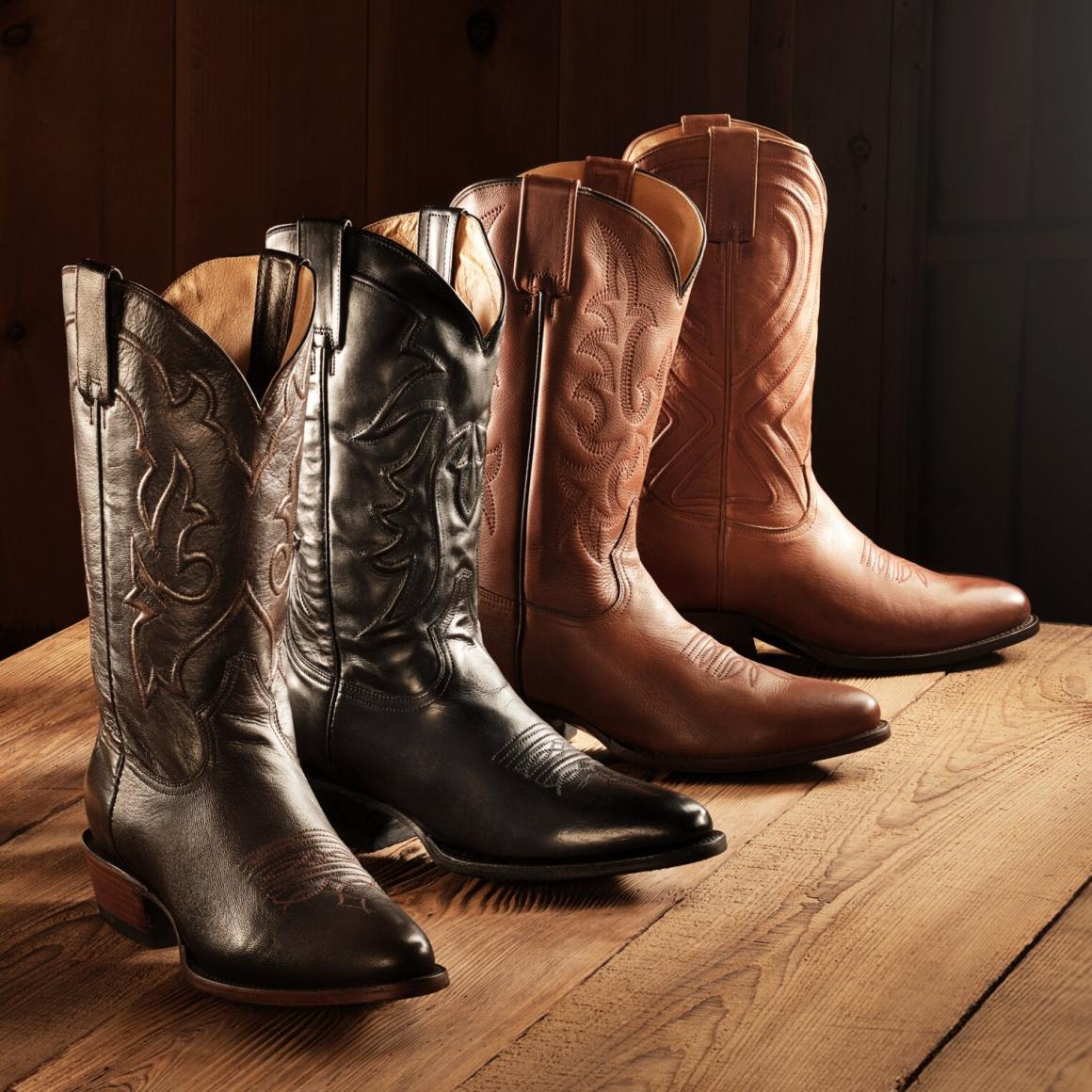 Sharp Boots Brown Men Stetson Western
