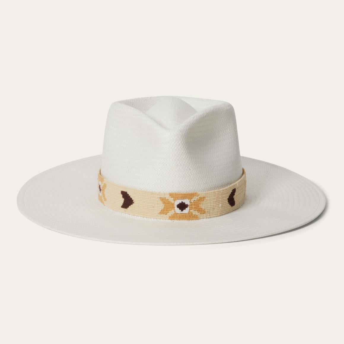 Sol Straw Fedora Bleach Men/Women Stetson Outdoor