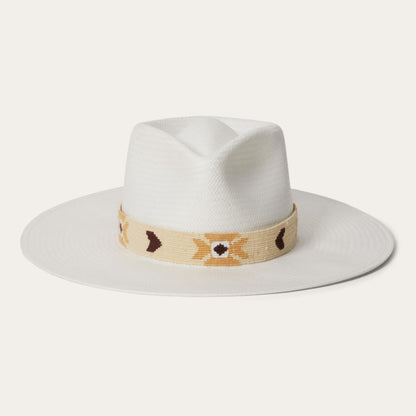 Sol Straw Fedora Bleach Men/Women Stetson Outdoor