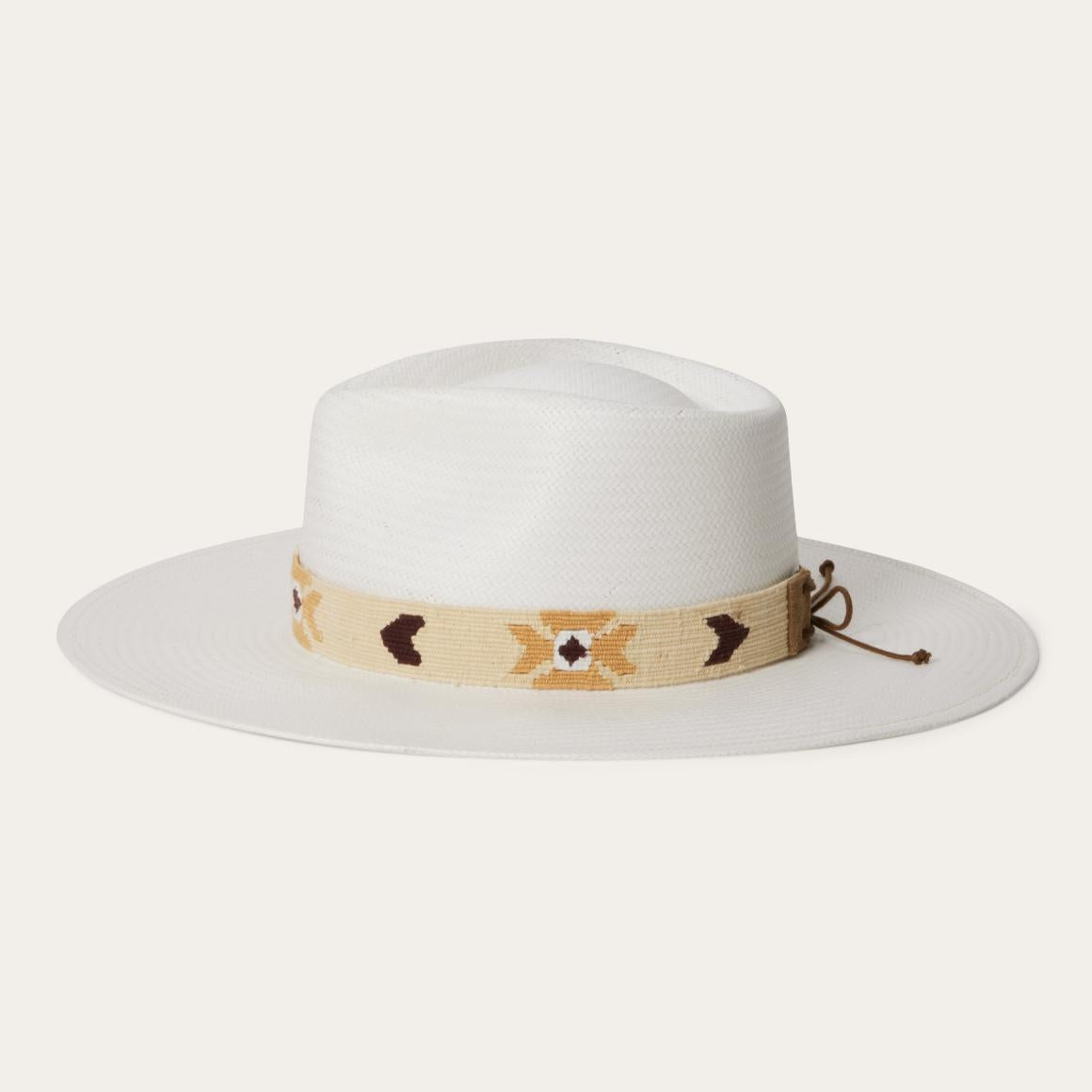Sol Straw Fedora Bleach Men/Women Stetson Outdoor