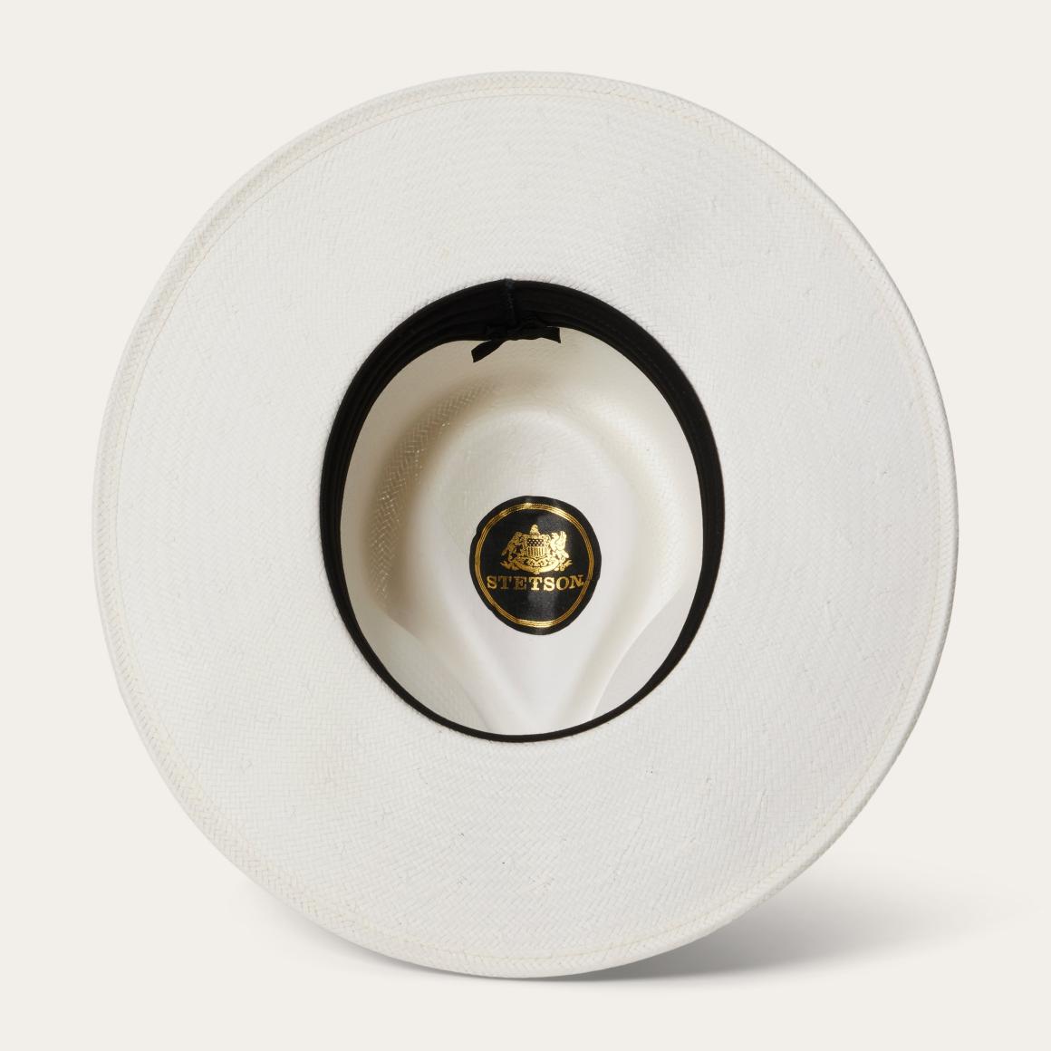 Sol Straw Fedora Bleach Men/Women Stetson Outdoor