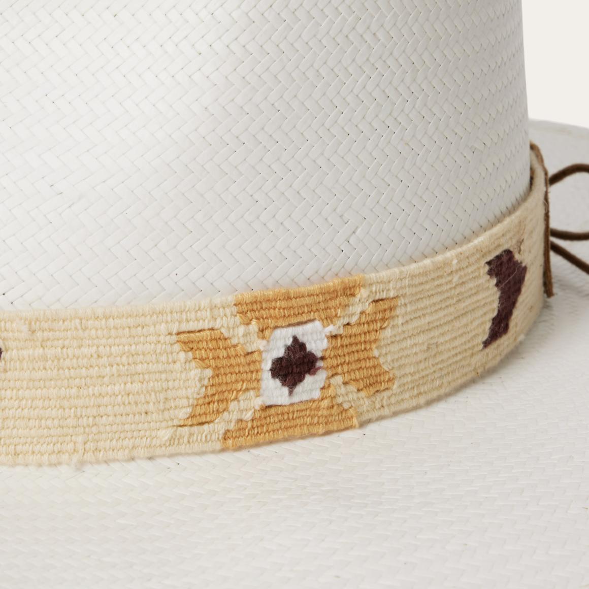 Sol Straw Fedora Bleach Men/Women Stetson Outdoor