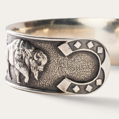 Southwestern Cuff Grey Men/Women Stetson Jewelry