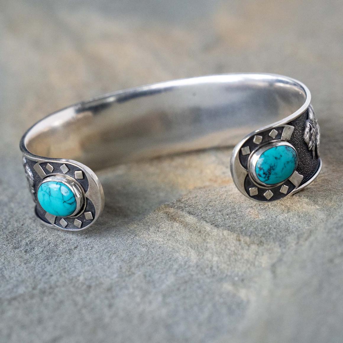 Southwestern Cuff Turquoise Men/Women Stetson Jewelry